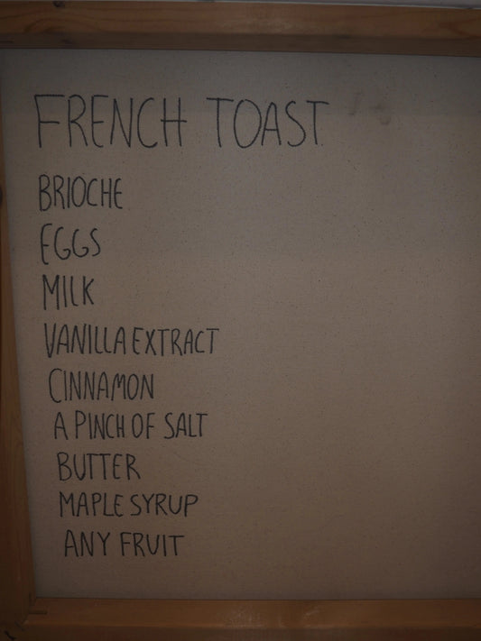 French Toast Sarrah Payne