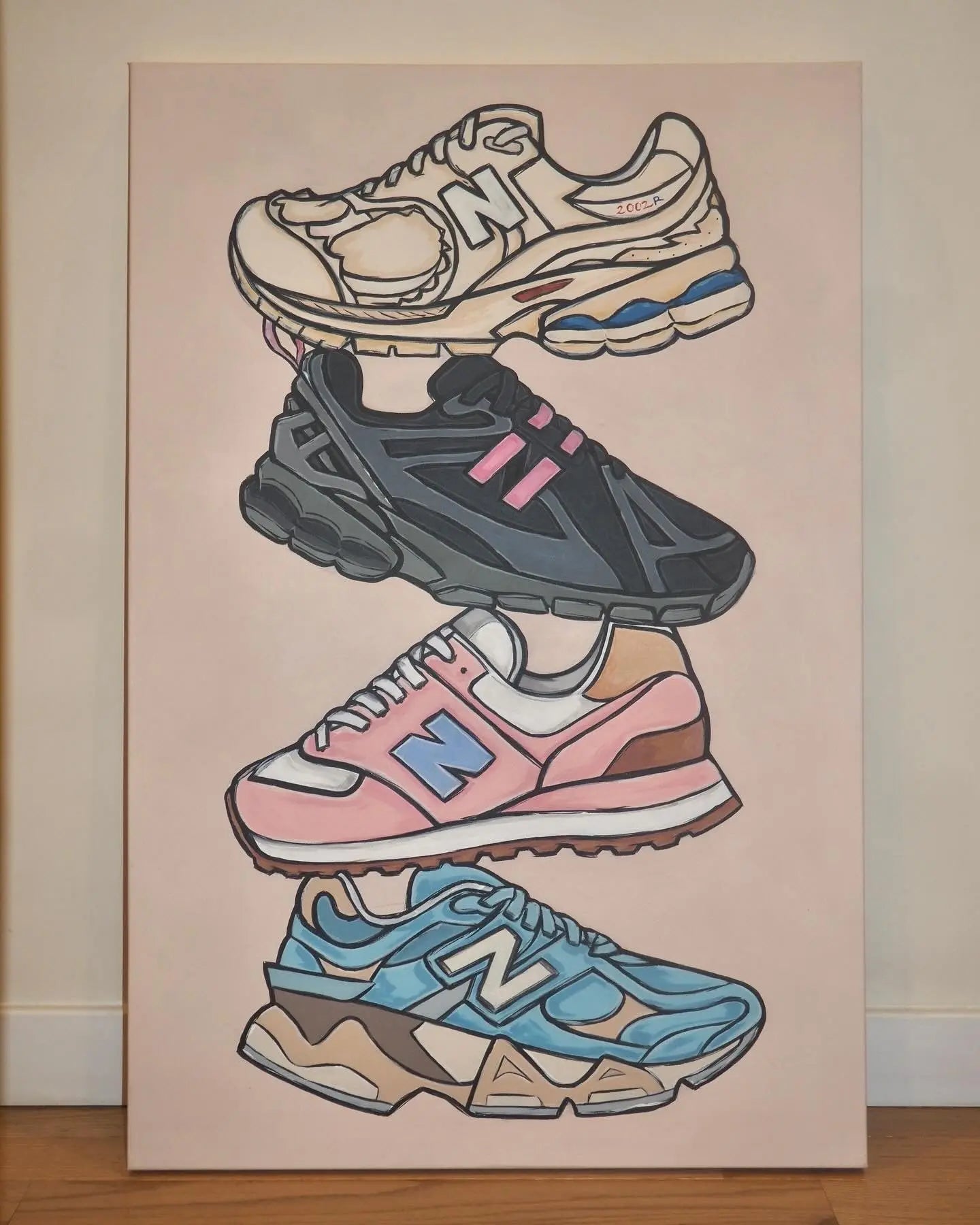 New Balance stack Sarrah Payne